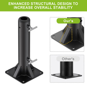 Includes installation hardware for quick on-delivery setup.