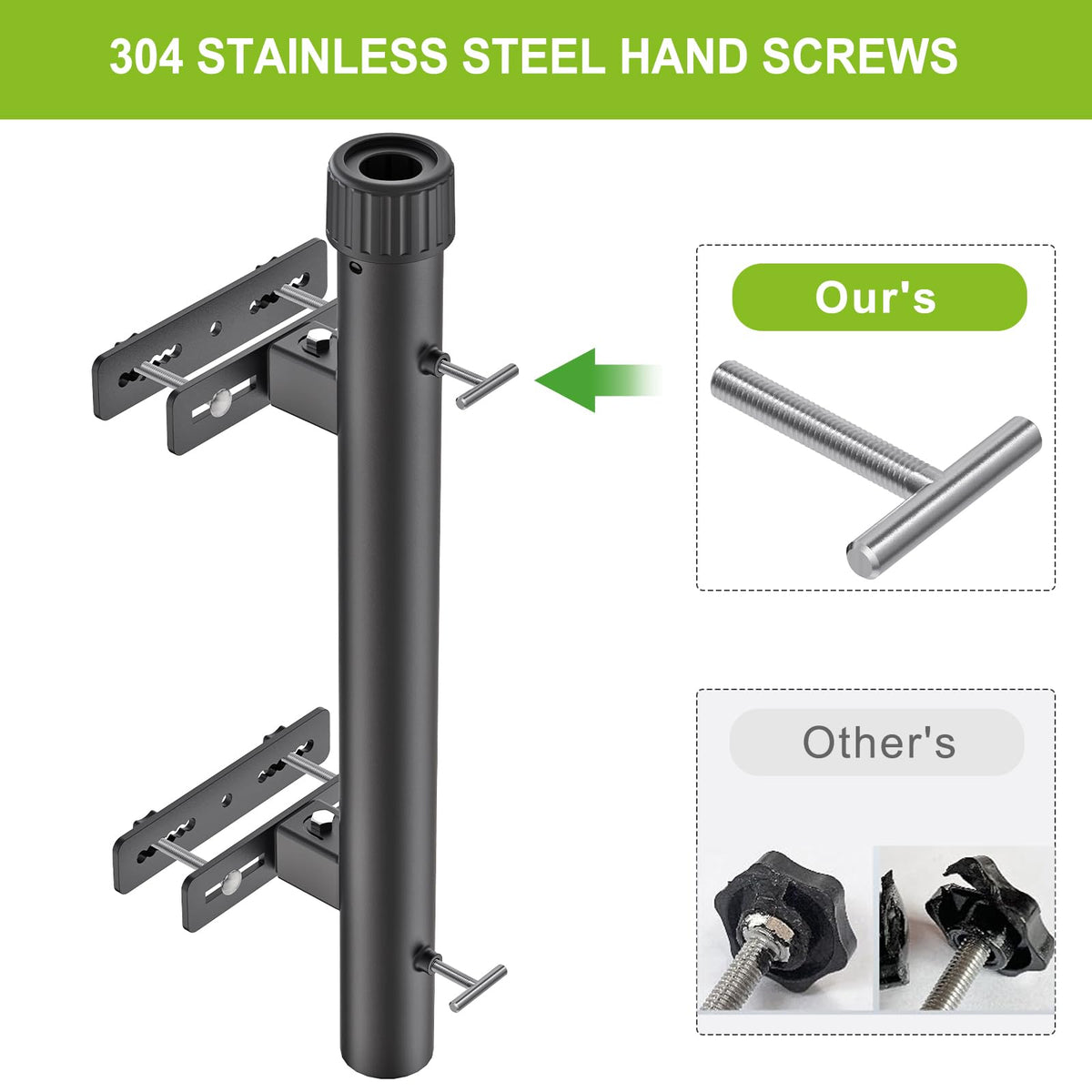 Dolibest weather-resistant all-steel construction with powder coating.