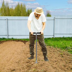 Dolibest multi-purpose garden claw for tilling, loosening, and aerating.