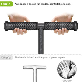 Dolibest sod plugger soft-grip handle boosts comfort and control.