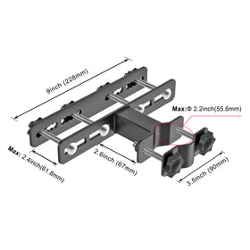 Dolibest space-saving railing mount design for small patios