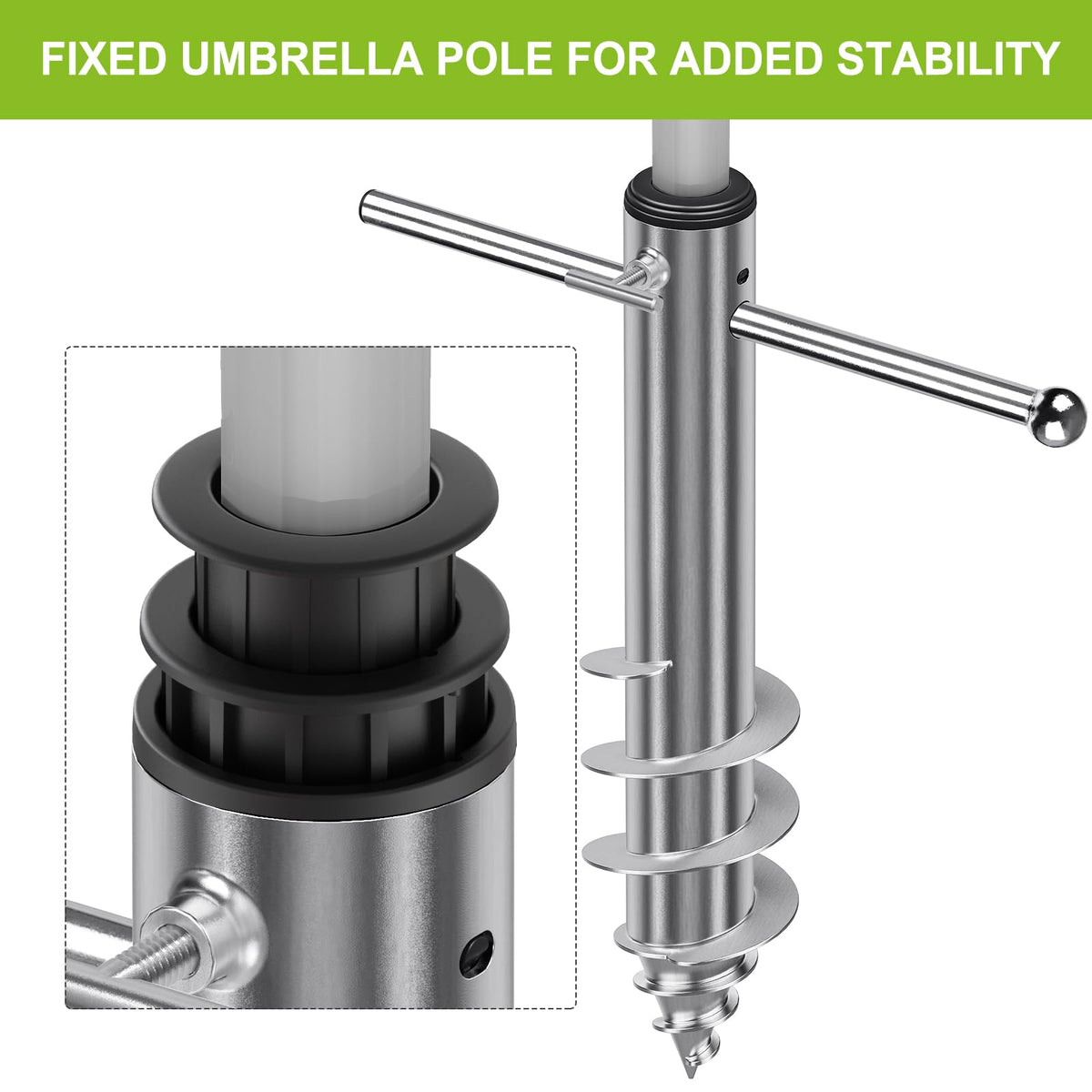 Rustproof stainless steel hand screws by Dolibest ensure safe tightening without damage.