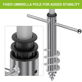Rustproof stainless steel hand screws by Dolibest ensure safe tightening without damage.