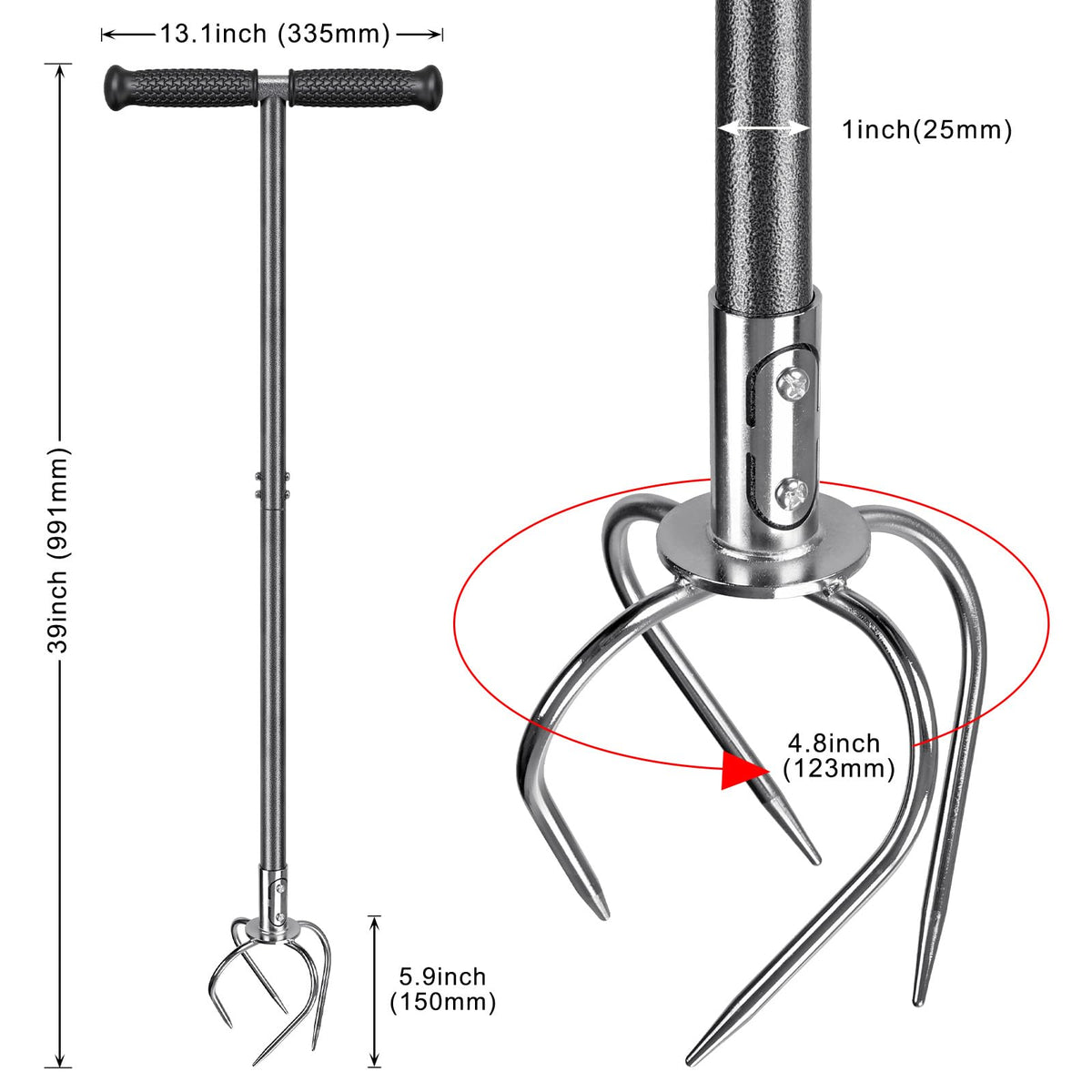 Dolibest three-piece assembly allows quick setup.