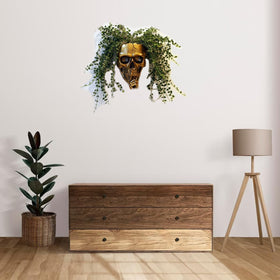 Dolkgy Skull Planter with Drainage Hole supports healthy plant care.