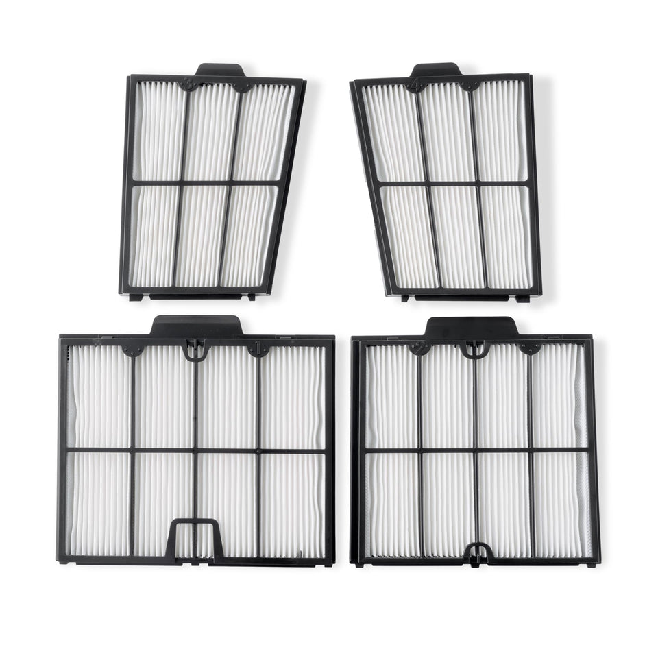 Dolphin Ultra-Fine Filter Panels 4pk for enhanced debris capture in pool cleaners.