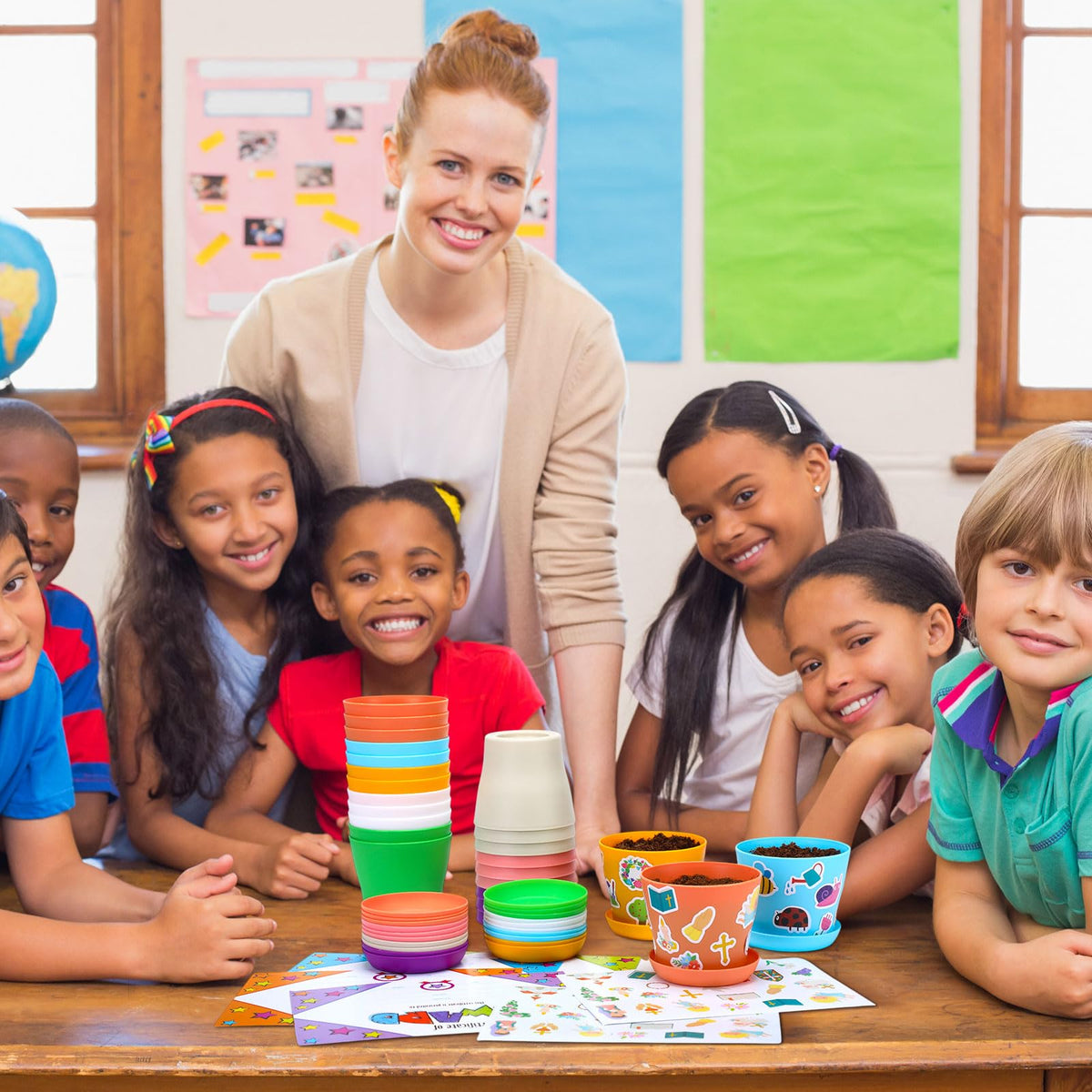 Domensi classroom gift set packaging for school crafts.