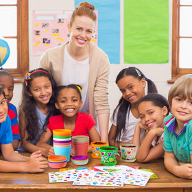 Domensi spring garden activity set ideal for home and classroom crafts.