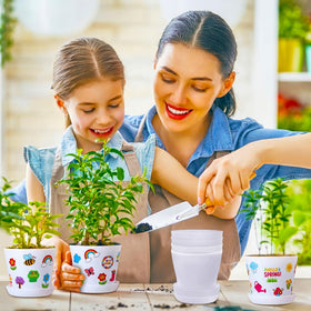 Domensi colorful sticker sheets for vibrant pot decoration and learning