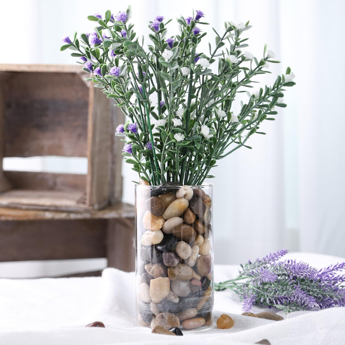 DomeStar River Rocks versatility for garden paths and beds