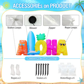 DomKom inflatable stores flat for next tropical celebration