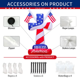 DomKom durable 210T fabric cross inflatable withstands windy outdoor use.