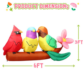 DomKom quick-inflation design with secure base keeps display steady.
