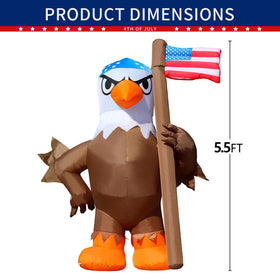 DomKom self inflating decor with built in fan for quick setup