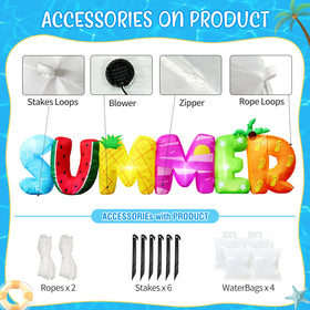 DomKom inflatable deflates for compact seasonal storage.
