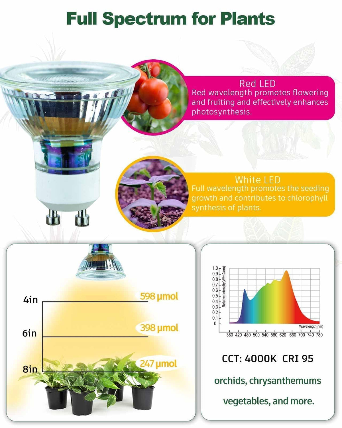 DOMMIA coated quartz glass enhances light output.