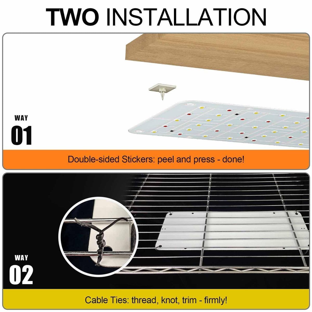 DOMMIA panel grow light compact design fits tight spaces while supporting desk or shelf plants
