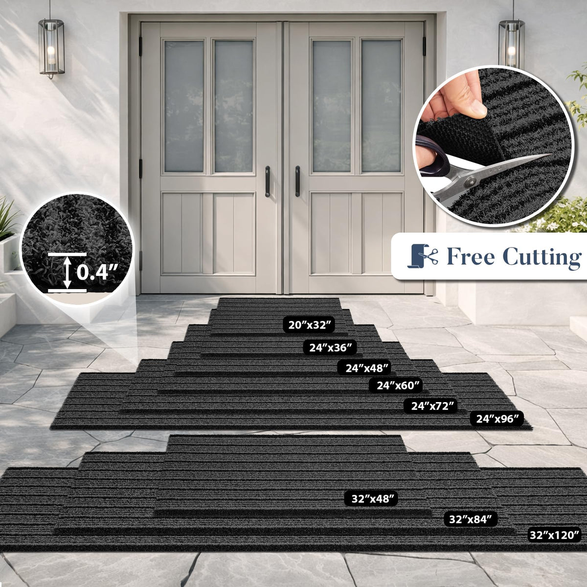 DOMUSTEX easy-clean design supports quick maintenance after busy days.