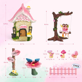 DONABELA bird drinking pool creates a charming water feature for miniatures.
