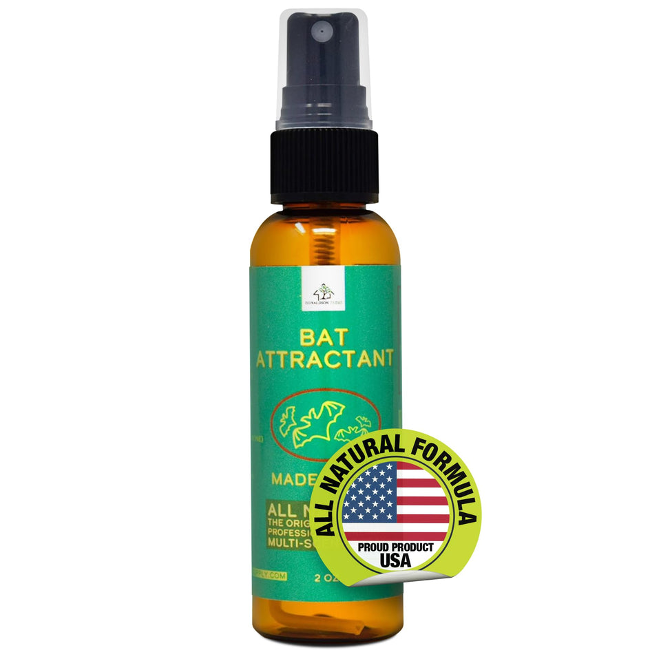 Donaldson Farms bat attractant spray bottle lures bats to roost and supports pest control