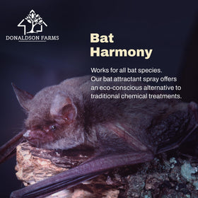 Donaldson Farms easy-to-use spray with clear directions for bat houses