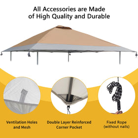 Donehos weather-resistant coating protects outdoor setups during daily use.