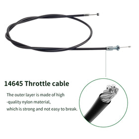 DONFON 14645 throttle cable replacement for MC43 family, simple install