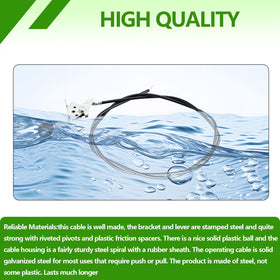 DONFON 60-522 steel housing and galvanized cable for long-lasting performance.