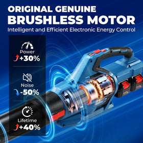 Dong Cheng turbo technology demonstrates strong airflow for fast debris clearing