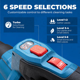 Dong Cheng cordless blower in use on driveway shows versatile power without cords