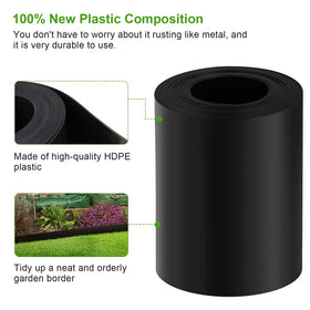Doniks puncture-resistant border protects lawn edges from wear.