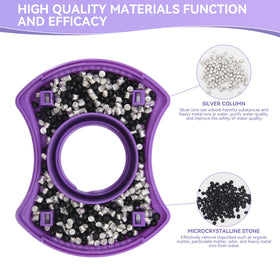 DONJOP Dimension One filter purple pack for Vision system supports longer filter life.
