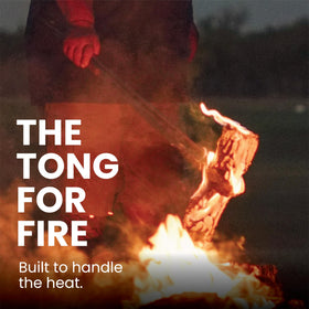 Donkey Long Tong built-in bottle opener adds practicality for outdoor cooking.