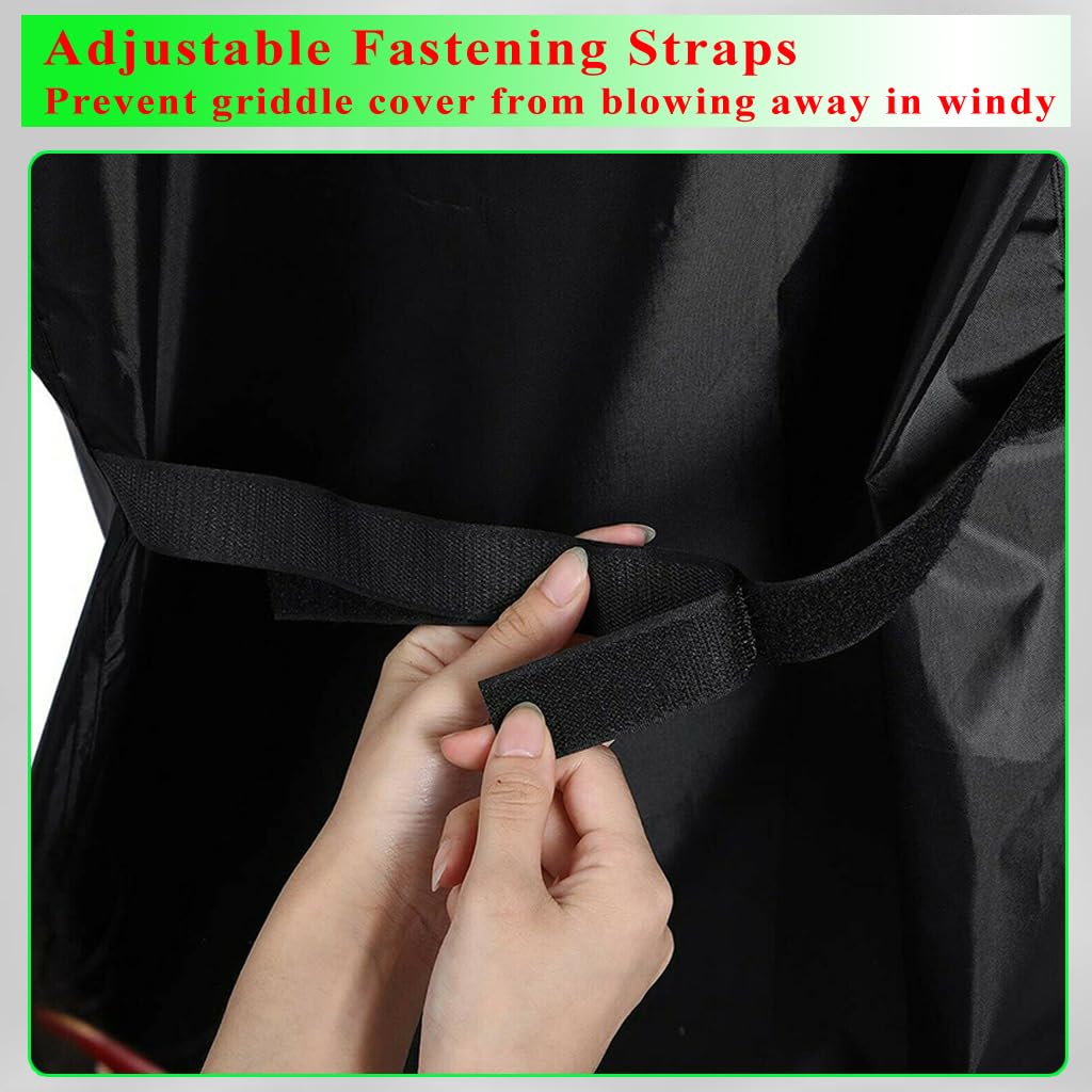 DONSIQIZZ adjustable straps keep the cover secure during high winds