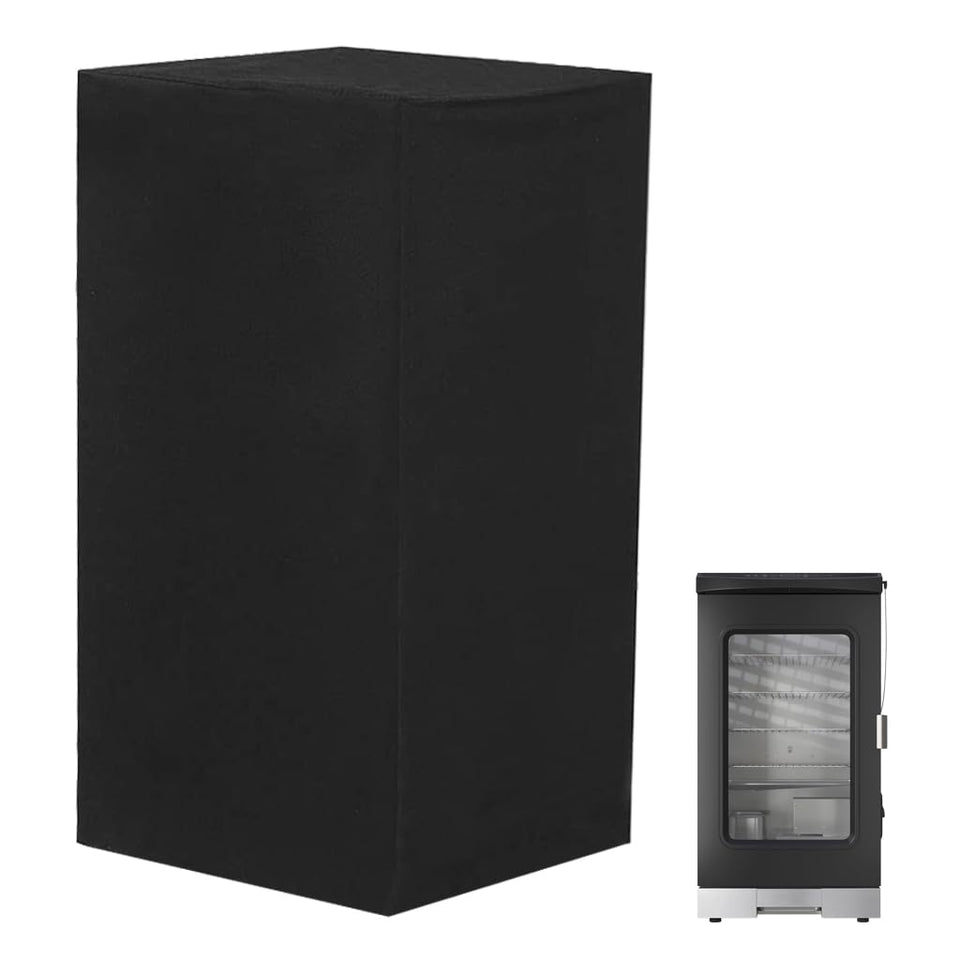 DONSIQIZZ East Oak 30in smoker cover front view protects from rain and dust