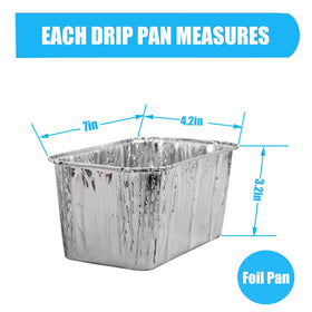 DONSIQIZZ foil drip pan liners for Char Griller 8036 keep grilling tidy.