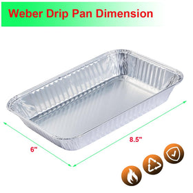 DONSIQIZZ grease pan liners for Spirit simplify grease management during cooking.