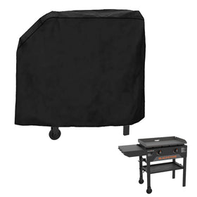 DONSIQIZZ griddle cover 28in fitted protects the Blackstone from rain and dust.