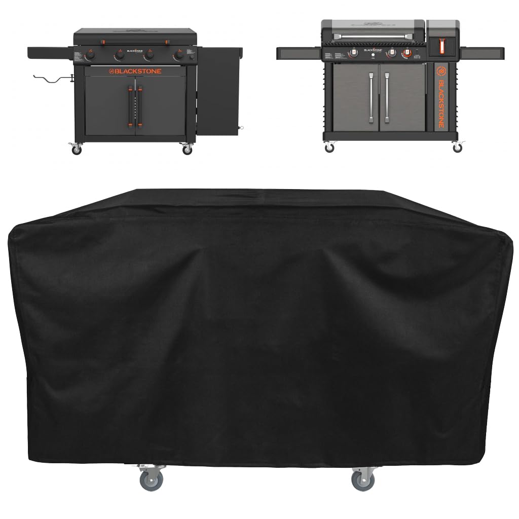 DONSIQIZZ griddle cover with hood for 36-inch Blackstone protects year-round use