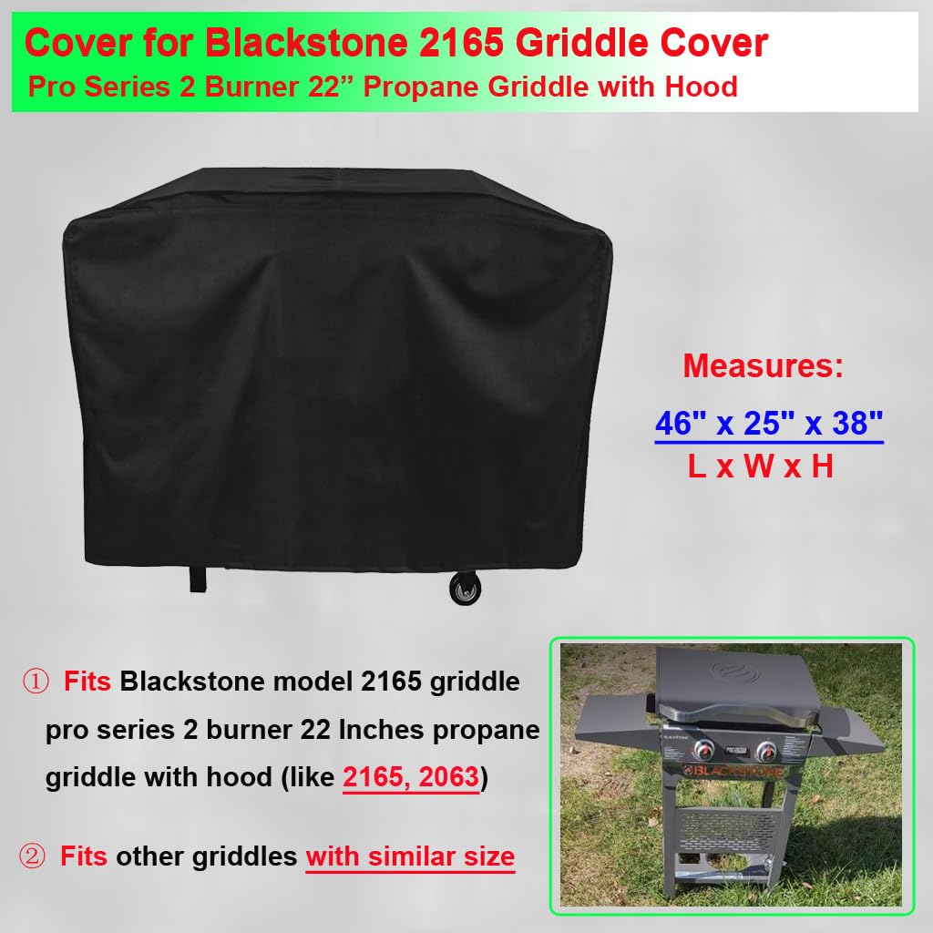 DONSIQIZZ 22-inch heavy-duty cover provides waterproof protection