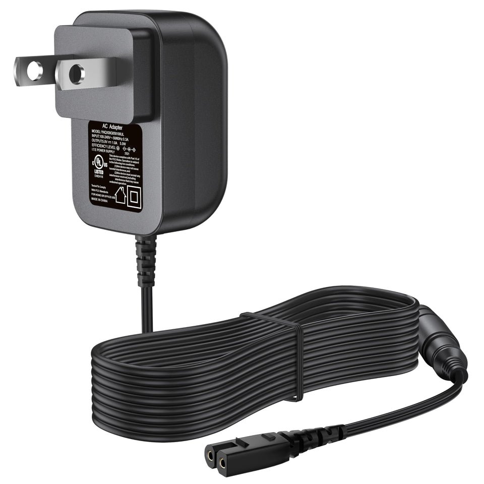 DONYOIE 5V charger for Intex 28620EP front view, reliable charging for pool vacuum