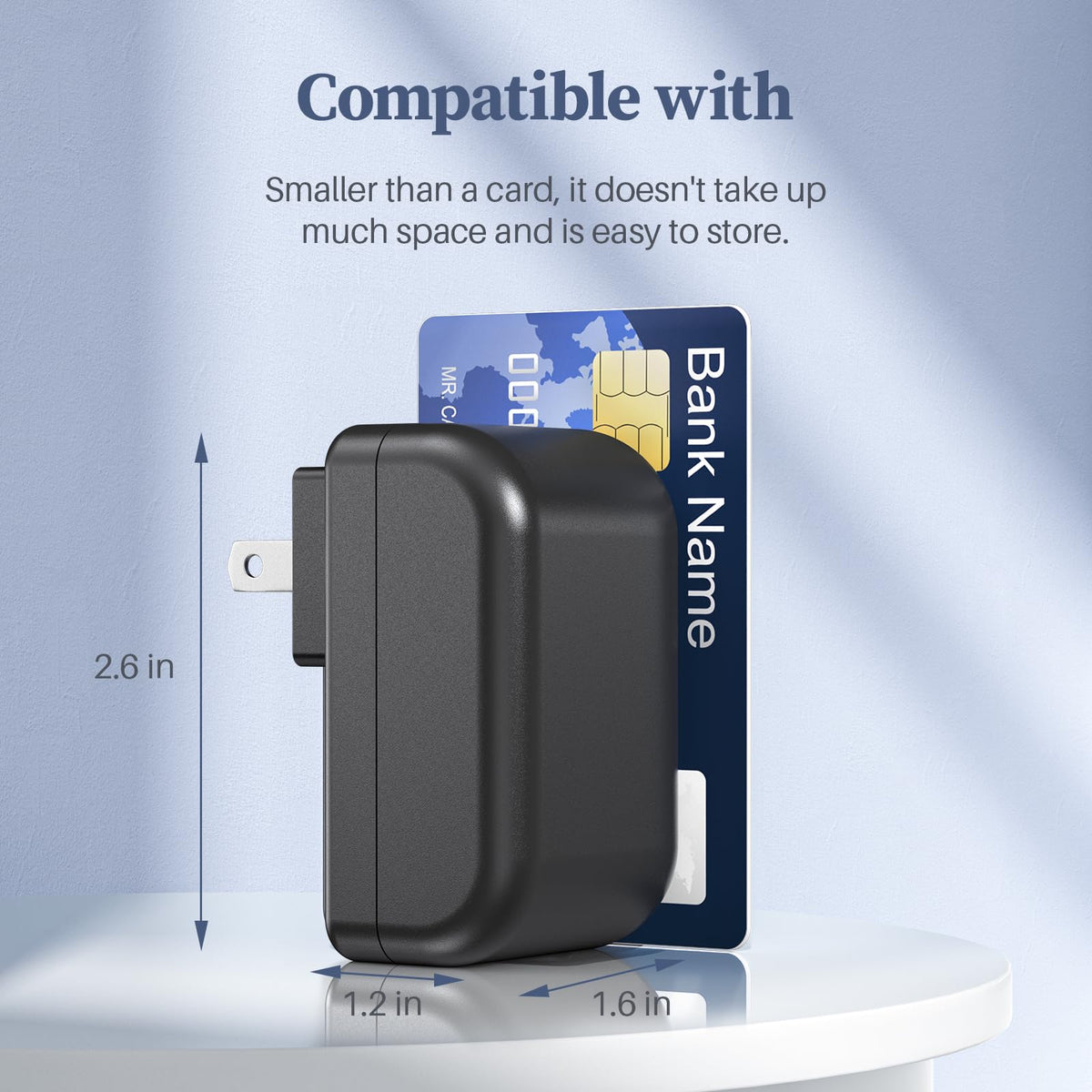 DONYOIE Saker Mini Charger durable housing for reliable performance.