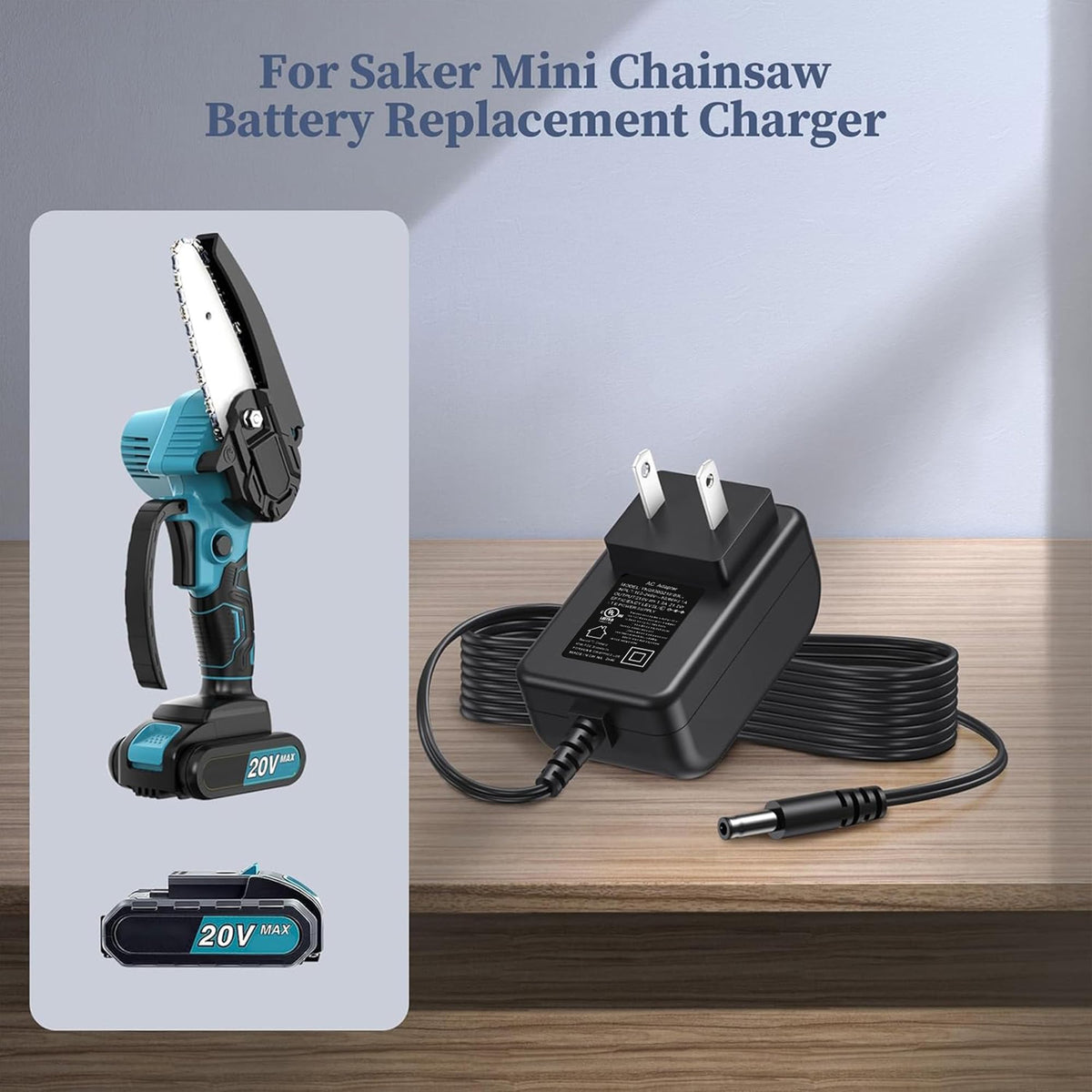 DONYOIE Saker Mini Charger side view, portable charging design.