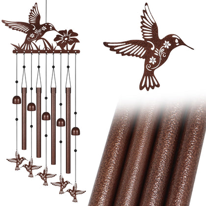 Doogarden hummingbird wind chimes outdoor evoke serene melodies for your garden.