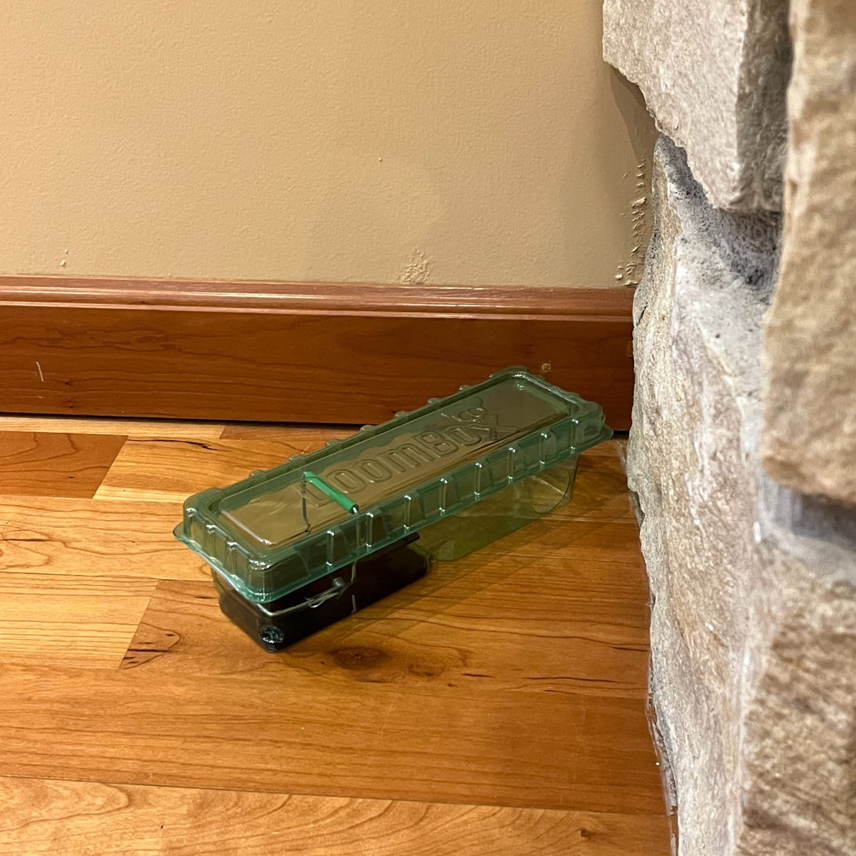 DoomBox green enclosed mouse trap large trip-panel for quick triggering