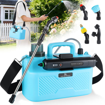 DoonTyxiad battery-powered sprayer body for easy handling and storage
