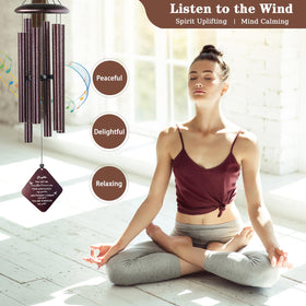 Doopeer wind chime features adjustable-tone button for varied melodies.