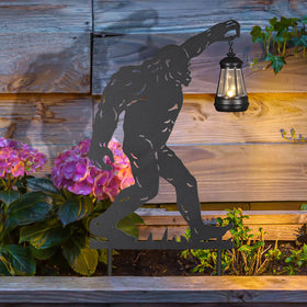 Doorkeer metal finish resists fading and corrosion outdoors.
