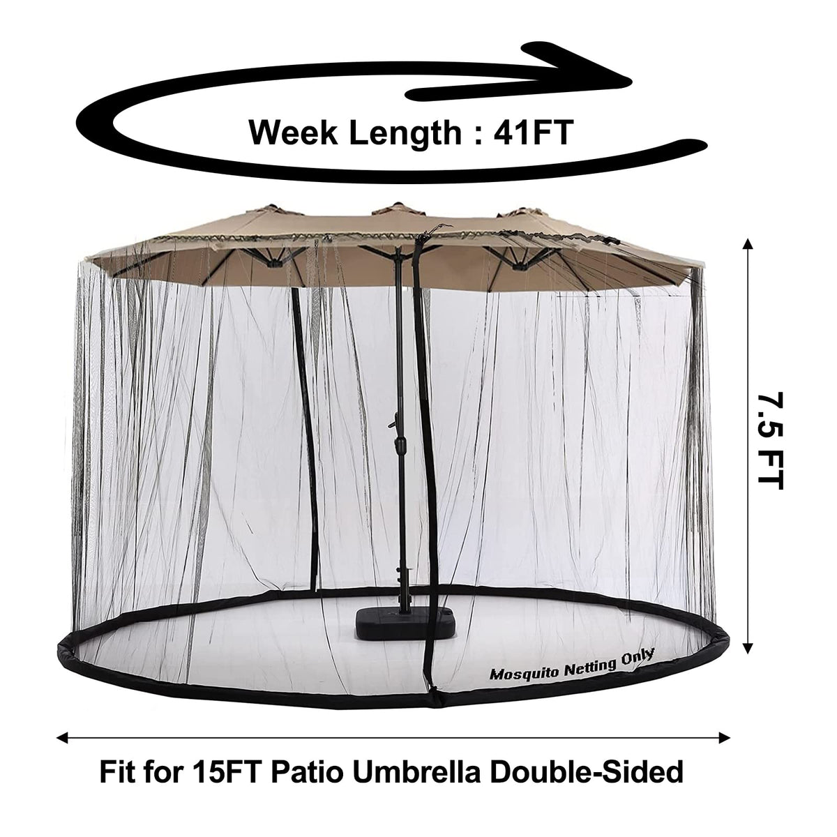 DOOSARG double zipper entry allows inside or outside access.