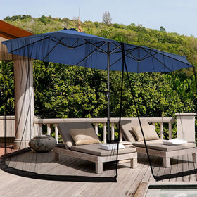 DOOSARG TPU water base weight system stabilizes the net against breezes.